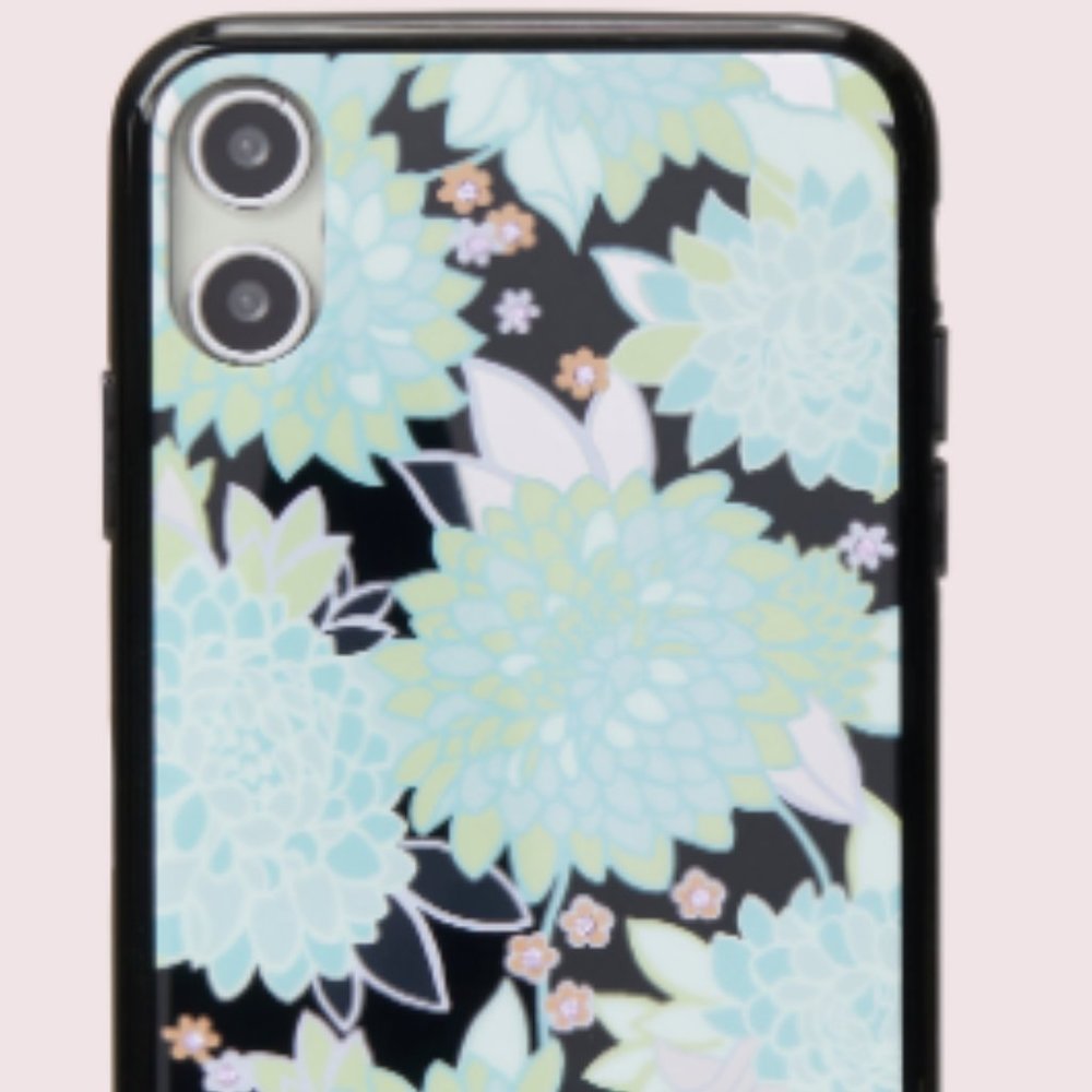 COPY - Kate Space iPhone XS Max Case - black flor…